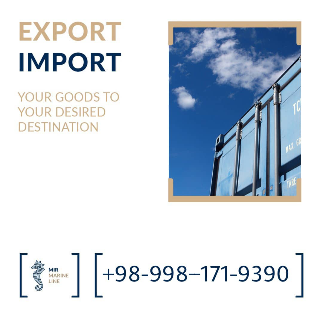 We represent several reputable international shipping lines, specializing in international maritime logistics and transportation (imports and exports